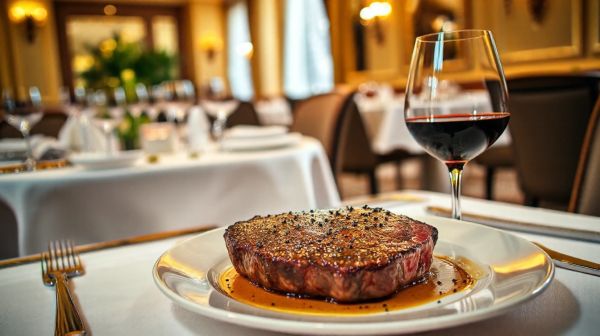 Les meilleures options de vin pour accompagner un steak au poivre